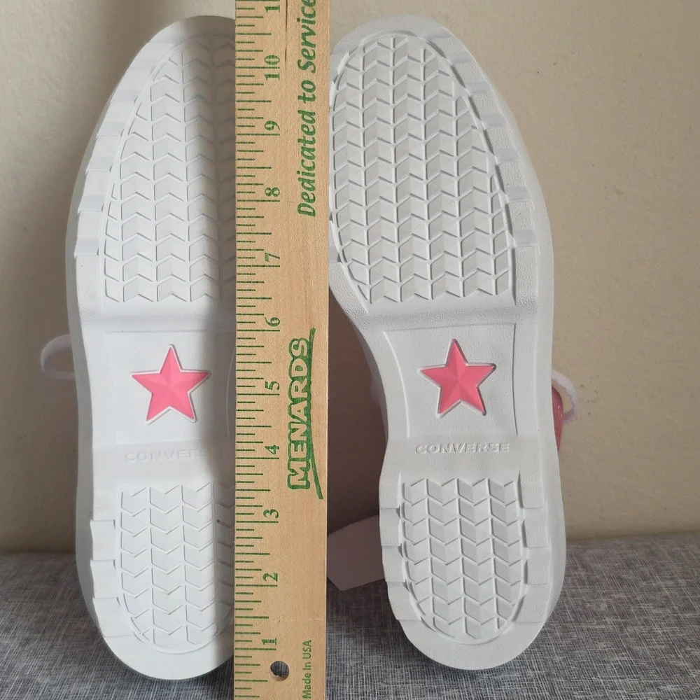 New Converse All Star Sparke Pink Platform High-Top Sneakers Junior 6/ Womens 8